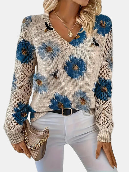 Yasmin - Blossom Knit Sweater