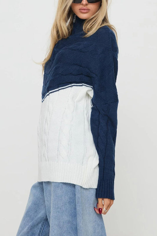 San Seb Quarter Zip Sweater