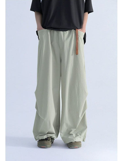 Drapey Track Pants With Drawstring