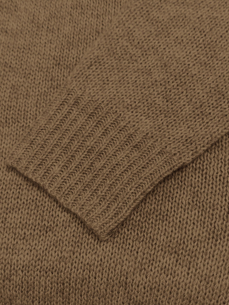 Contrast Color V Neck Pullover Sweater Er0257