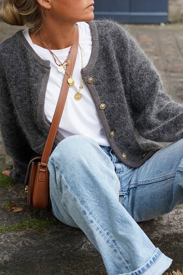 Cozy Seahorse Knit Cardigan