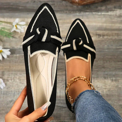 Valentina Knit Flats