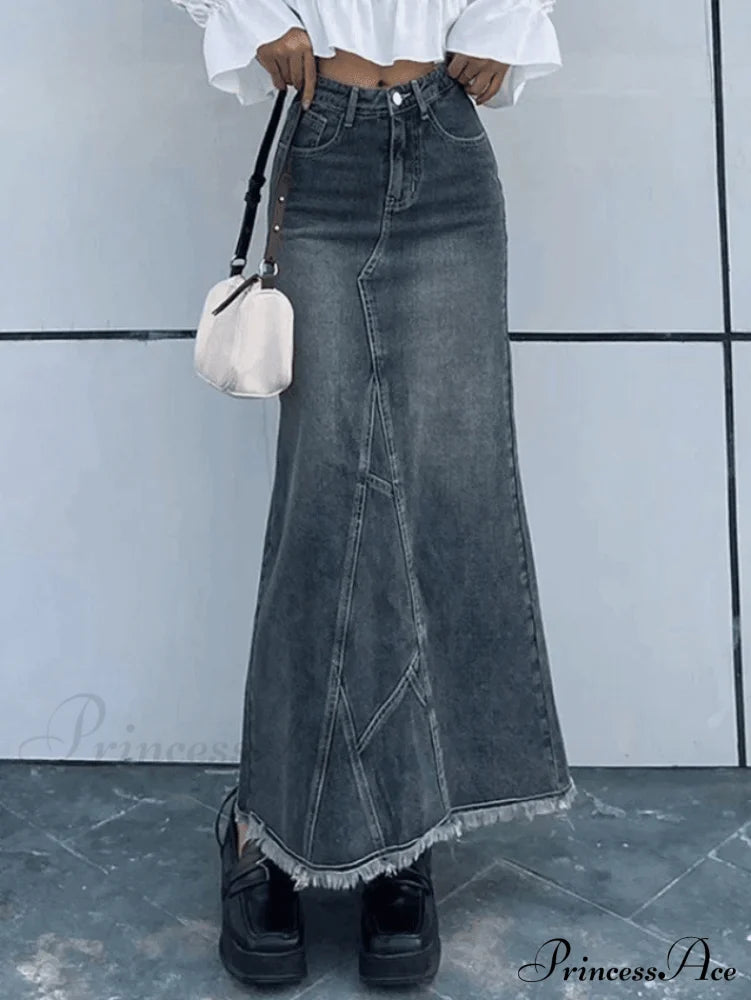 Back Slit Graceful Bodycon Skirt