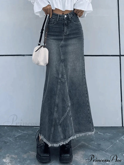 Back Slit Graceful Bodycon Skirt