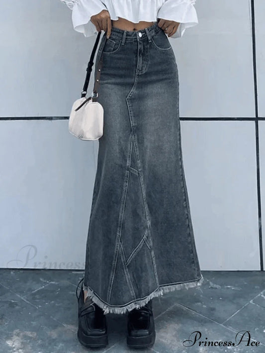 Back Slit Graceful Bodycon Skirt