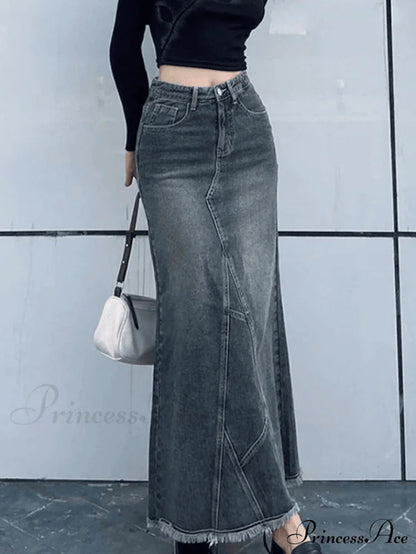 Back Slit Graceful Bodycon Skirt