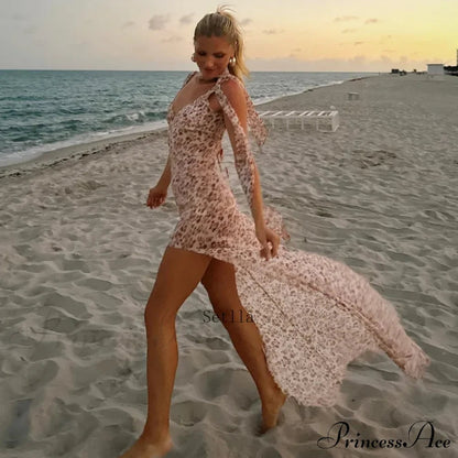 Backless Birthday Maxi Dress