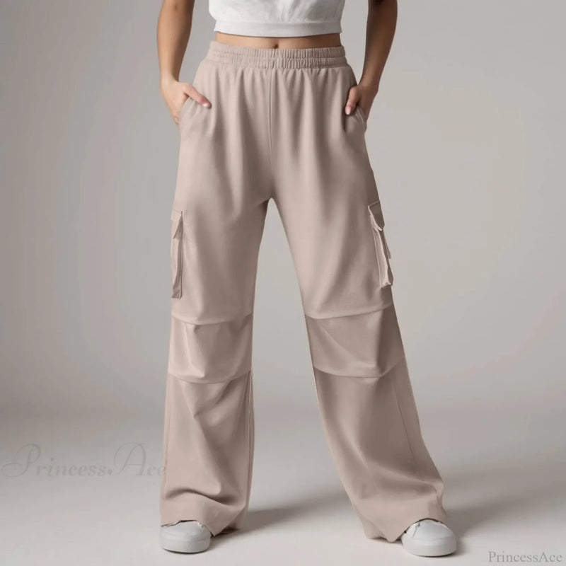 Baggy Cargo Sweatpants With Pockets Pants