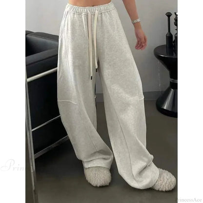 Basic Oversized Y2k Sweatpants Pants