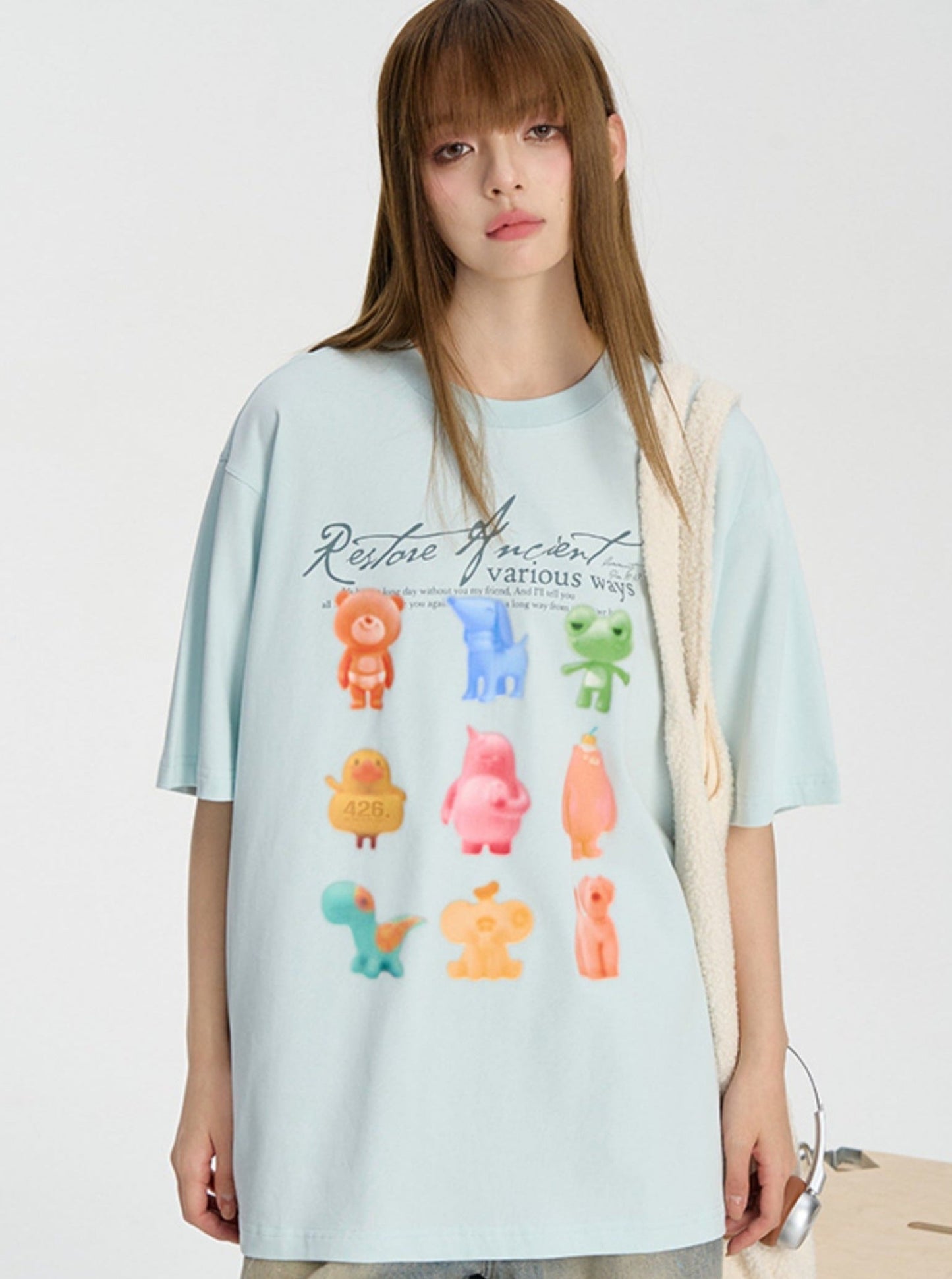Gummies Print Summer T-shirt