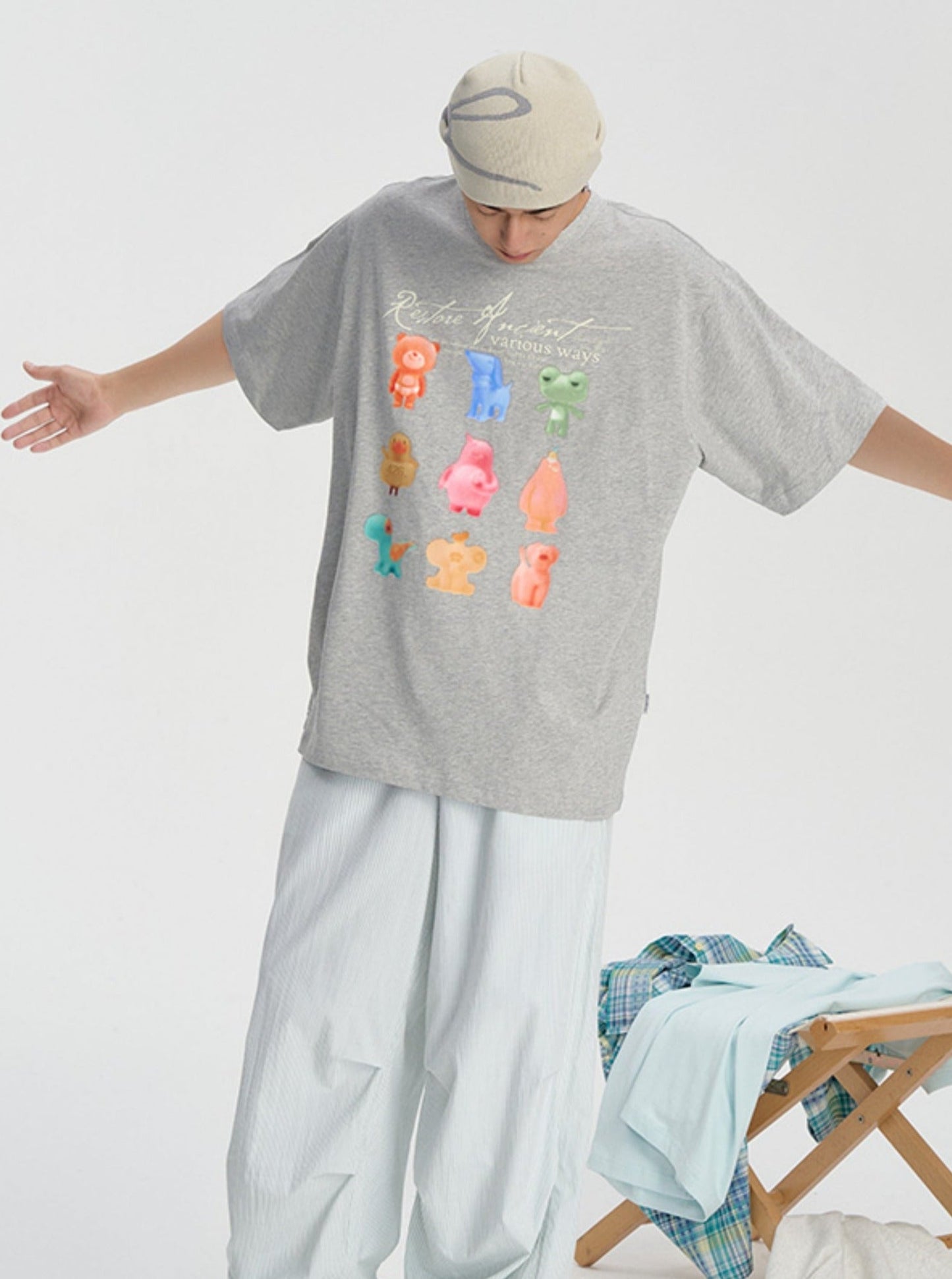 Gummies Print Summer T-shirt