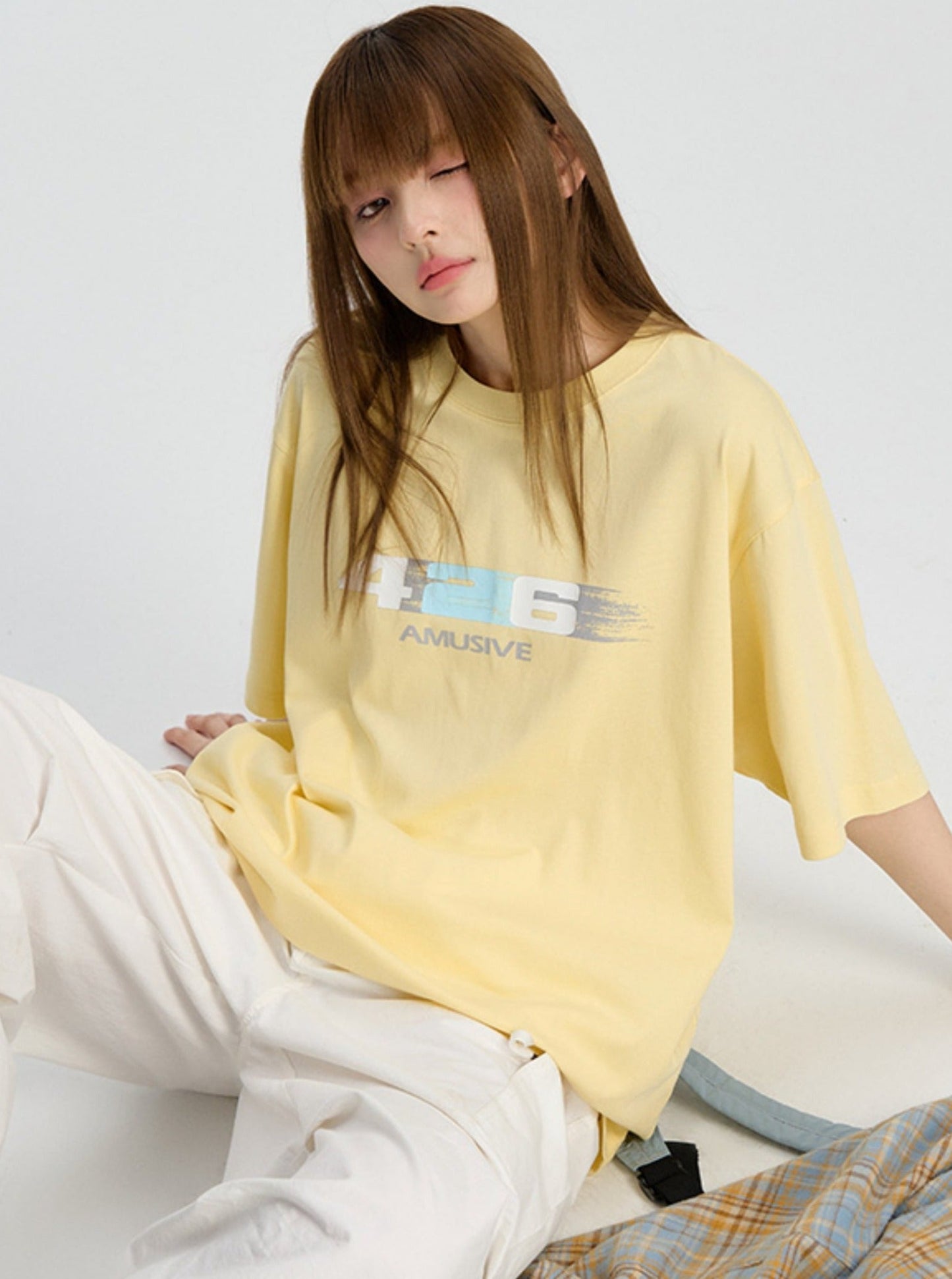 Hip Hop Bow T-shirt in National Tide