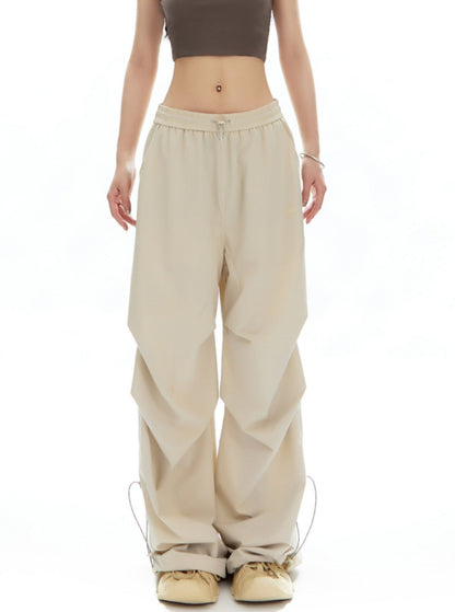 Mountaineering Loose Wide-leg Cargo Pants
