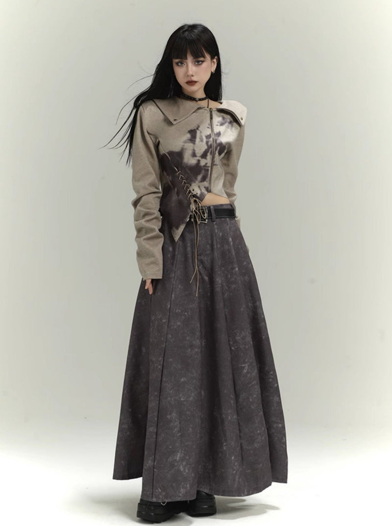 Mopping Gray Skirt