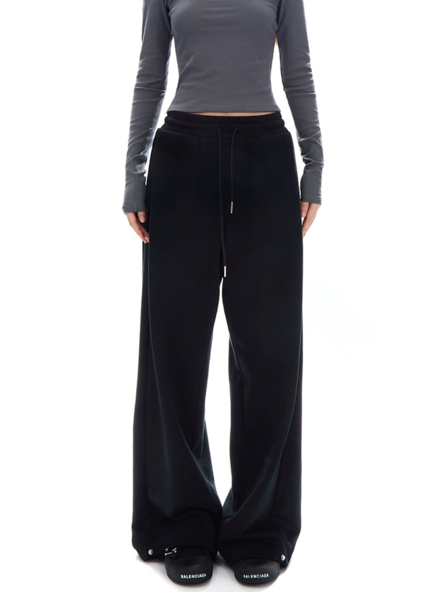 Relaxed Wide-leg Sweatpants