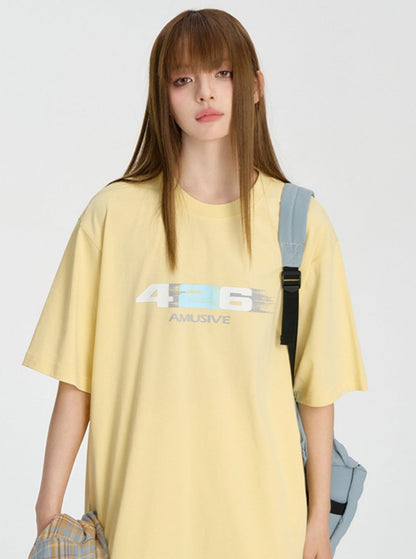 Hip Hop Bow T-shirt in National Tide