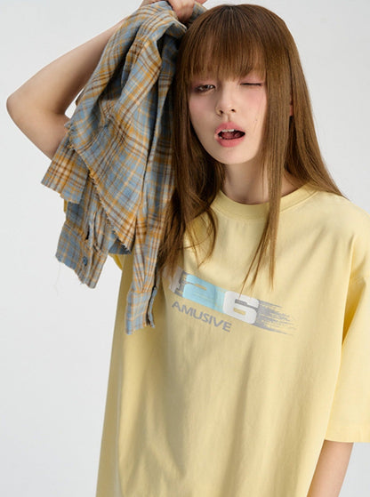 Hip Hop Bow T-shirt in National Tide