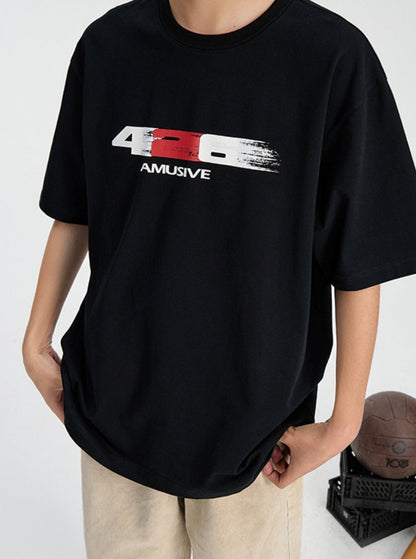 Hip Hop Bow T-shirt in National Tide