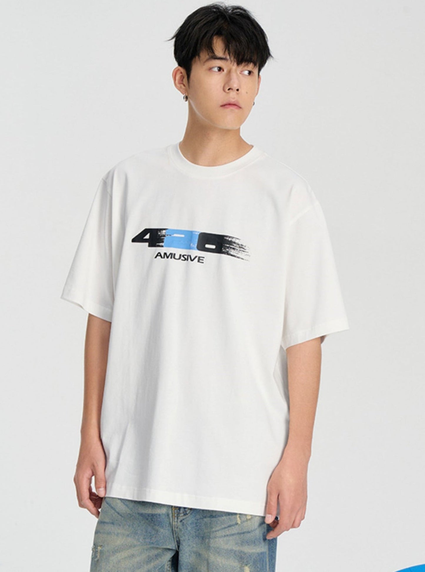 Hip Hop Bow T-shirt in National Tide