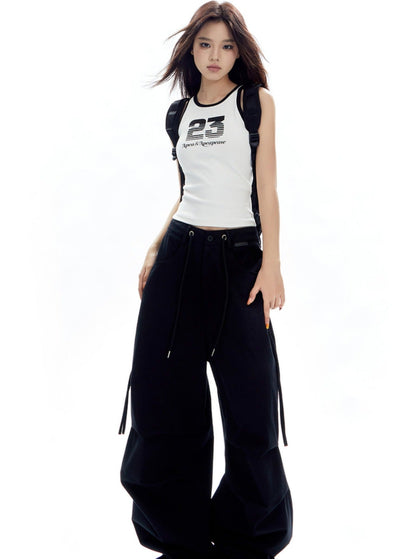 Urban Flow Wide-leg Cargo Pants