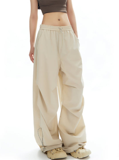 Mountaineering Loose Wide-leg Cargo Pants