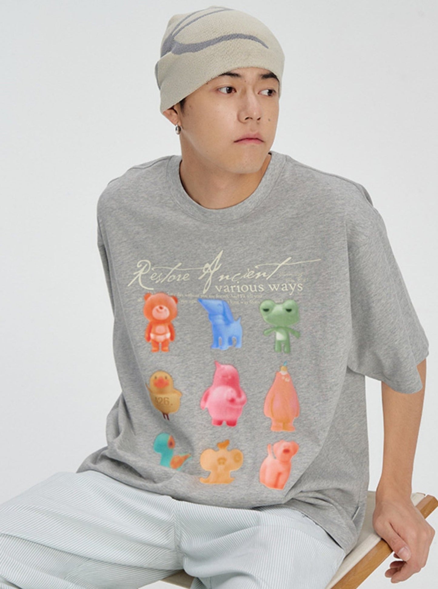 Gummies Print Summer T-shirt