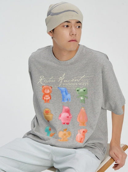 Gummies Print Summer T-shirt