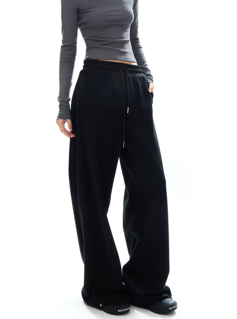 Relaxed Wide-leg Sweatpants