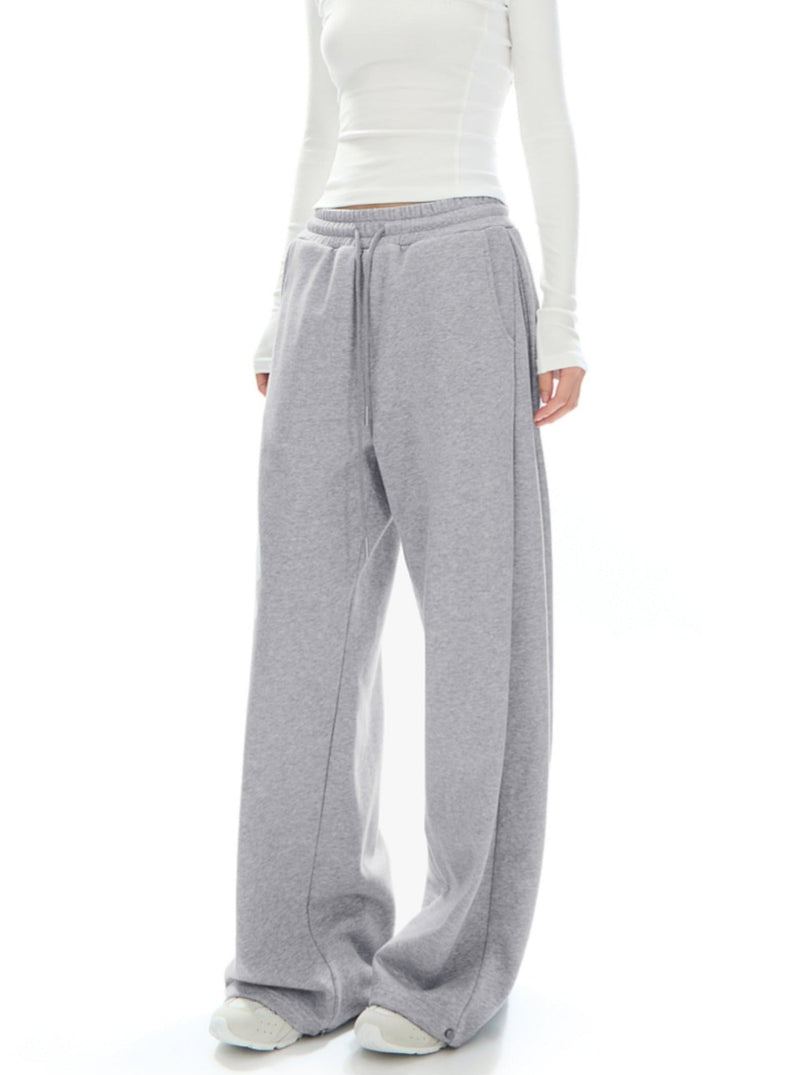 Relaxed Wide-leg Sweatpants