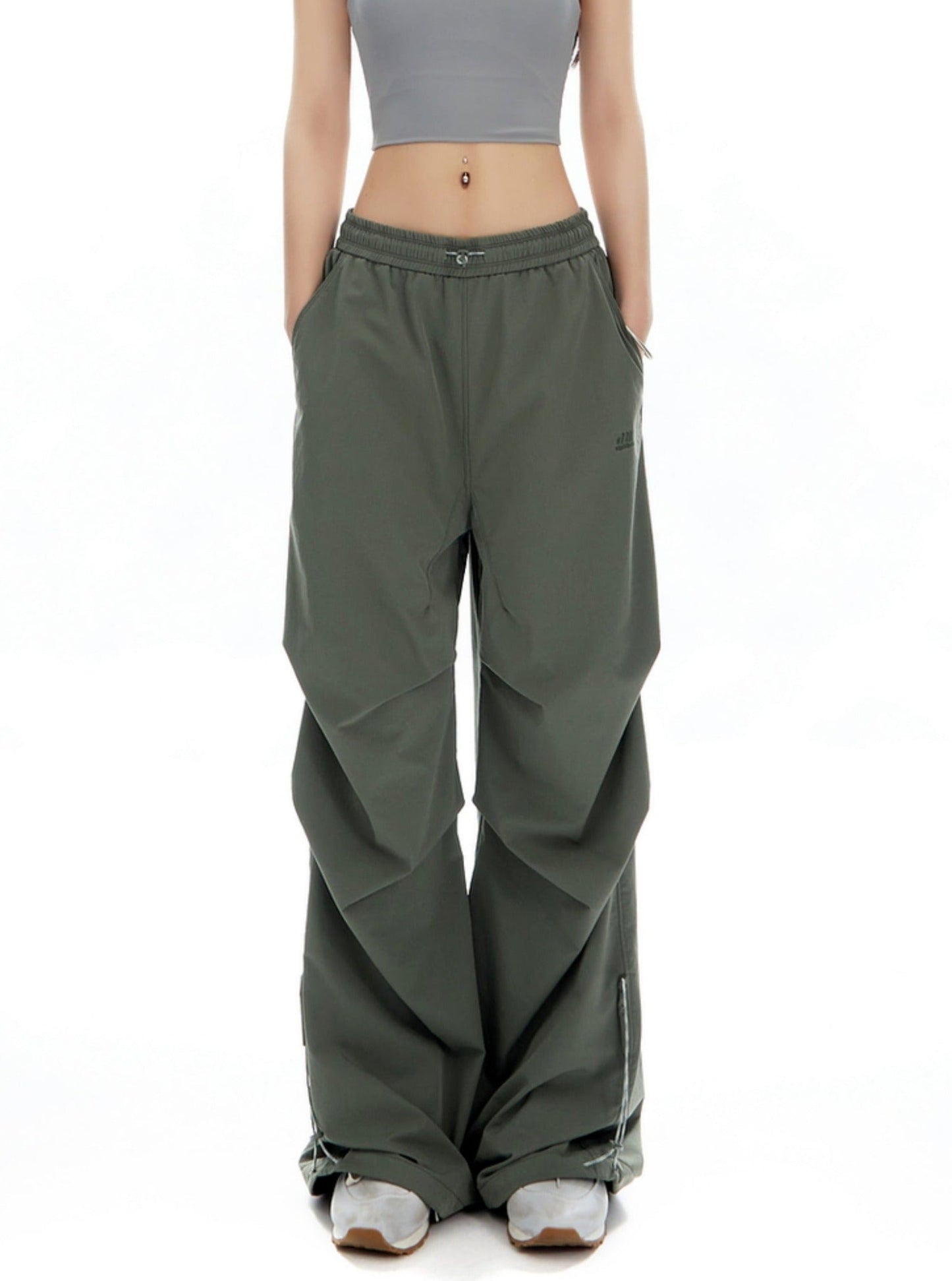 Mountaineering Loose Wide-leg Cargo Pants