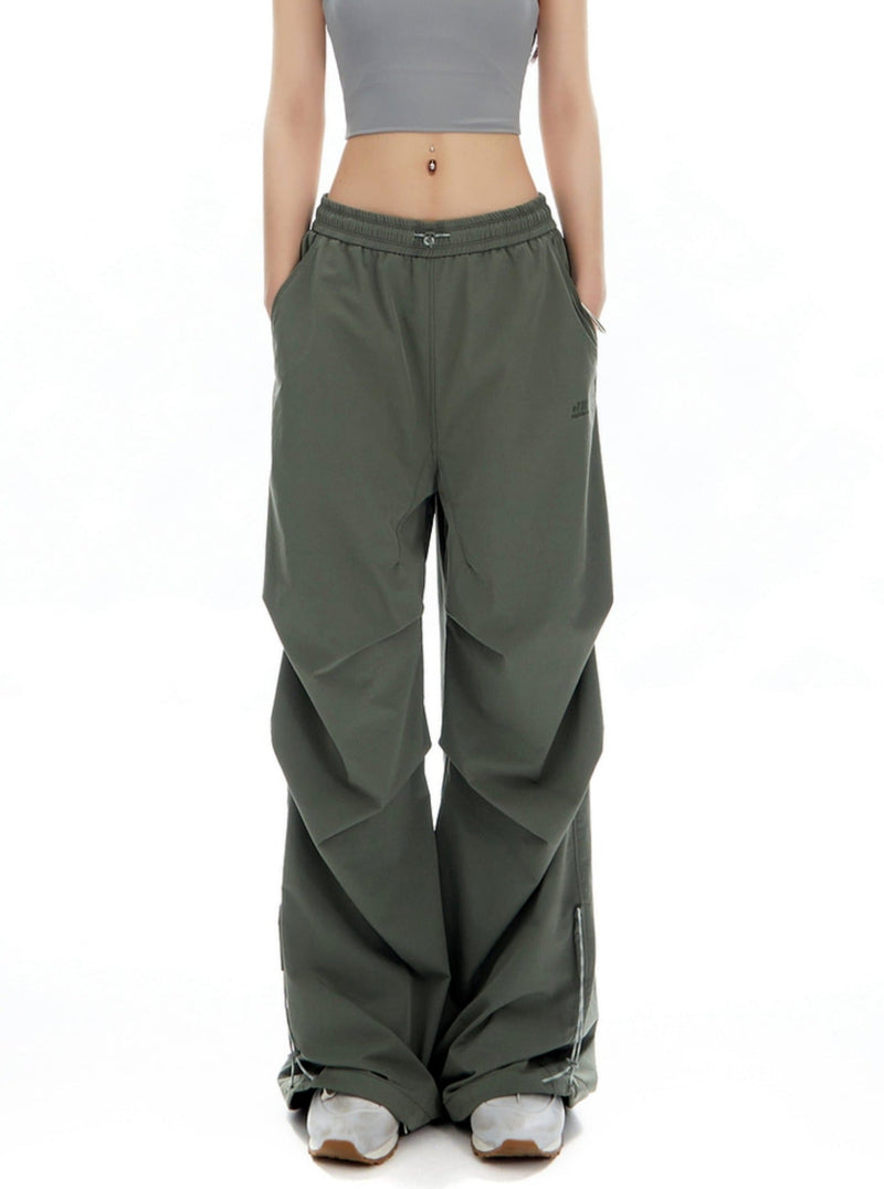 Mountaineering Loose Wide-leg Cargo Pants
