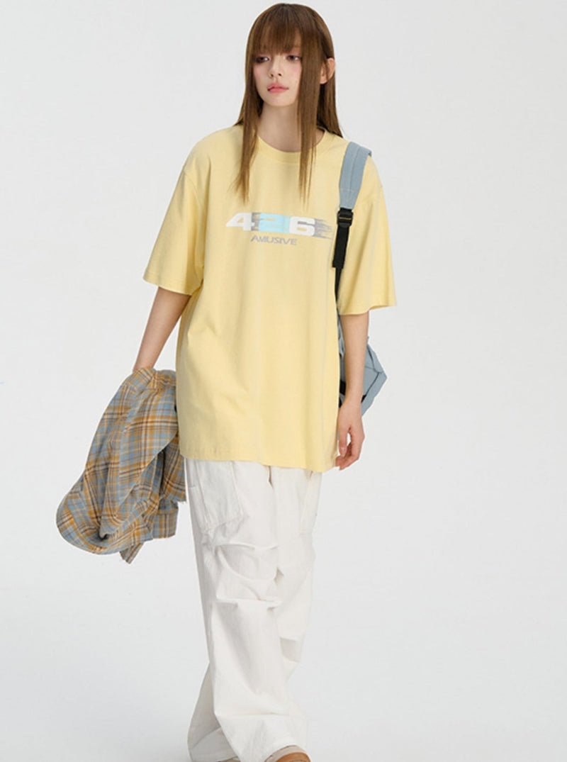 Hip Hop Bow T-shirt in National Tide
