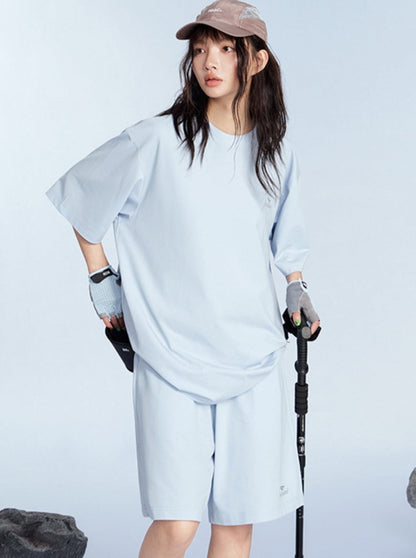 Logo Short Sleeve Top & Pants Set