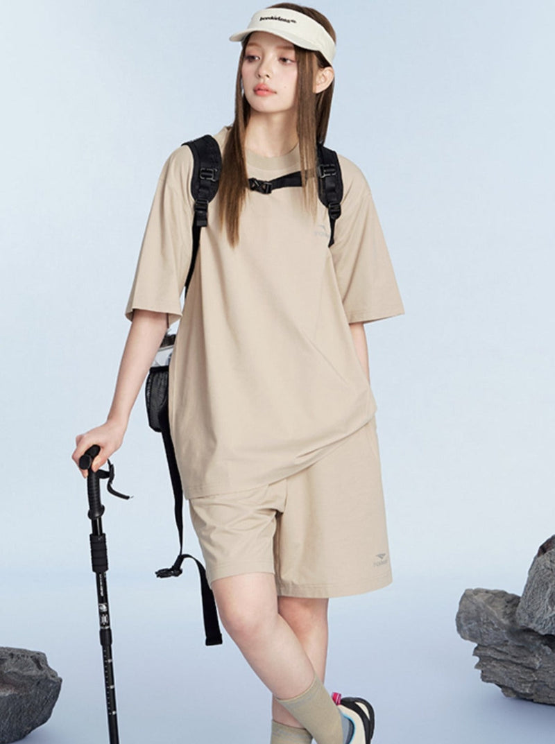 Logo Short Sleeve Top & Pants Set
