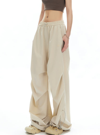 Mountaineering Loose Wide-leg Cargo Pants