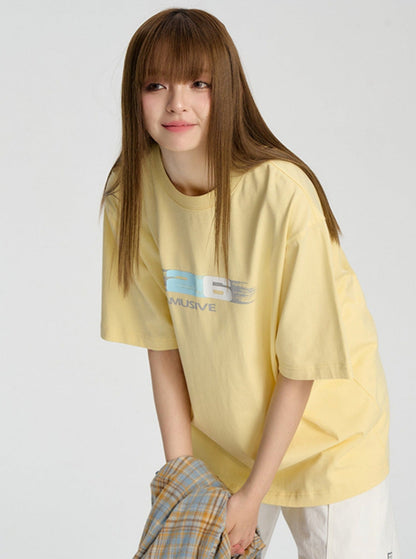 Hip Hop Bow T-shirt in National Tide