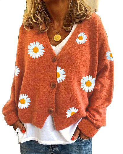 Chrysanthemum Sweater Cardigan