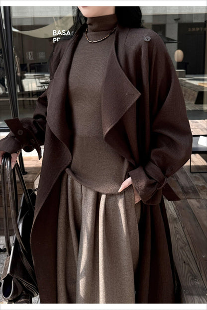 Autumn Lightweight Long Overcoat