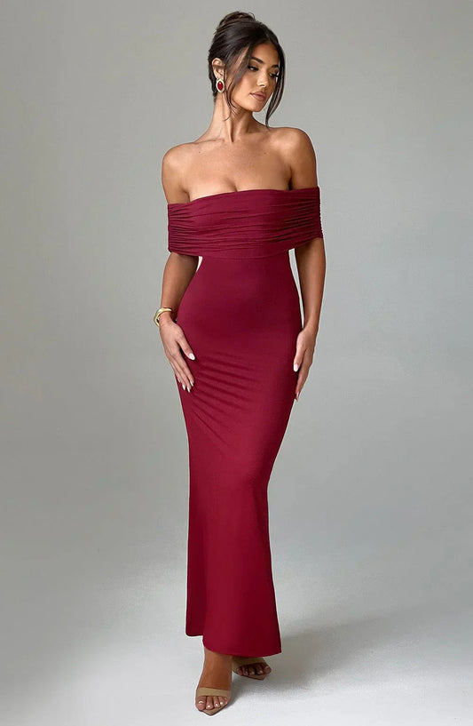 Olympia | Backless Maxi Dress
