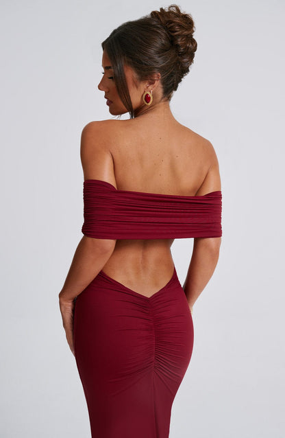 Olympia | Backless Maxi Dress