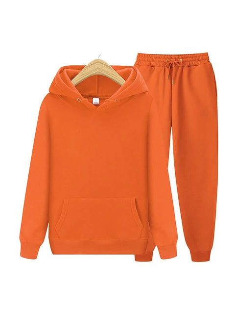 New ’s Wear Suit Sportswear Suit Color Pullover + Pants Suit Autumn and Winter Suit