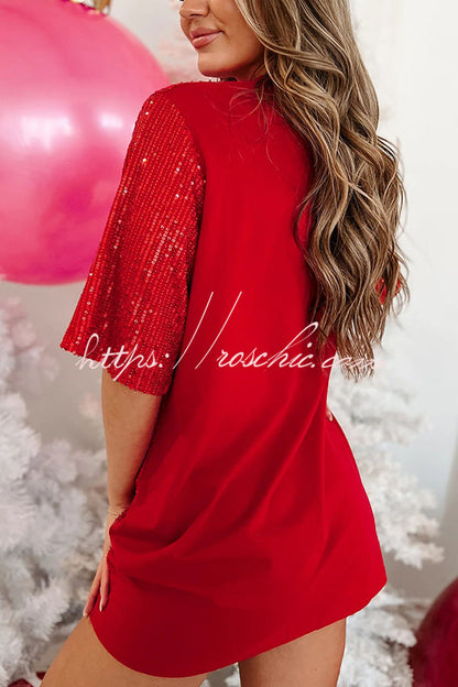 Nutcrackers for the Holidays Nutcracker T-shirt Mini Dress