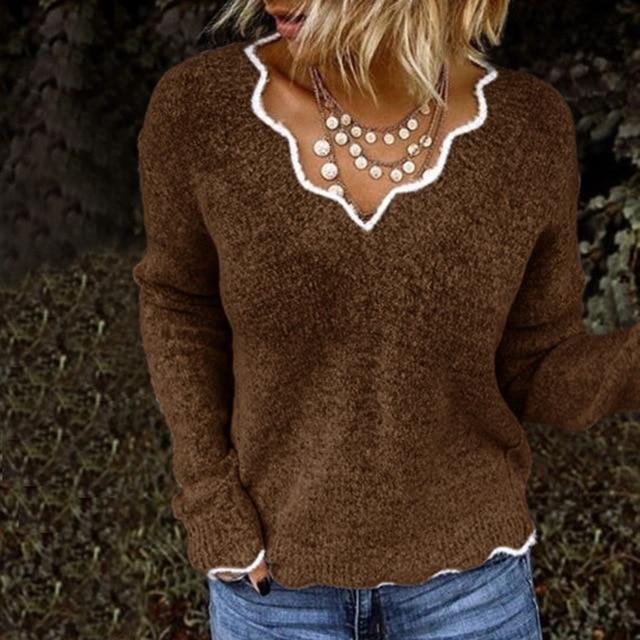 Gracefully Designed Sweater