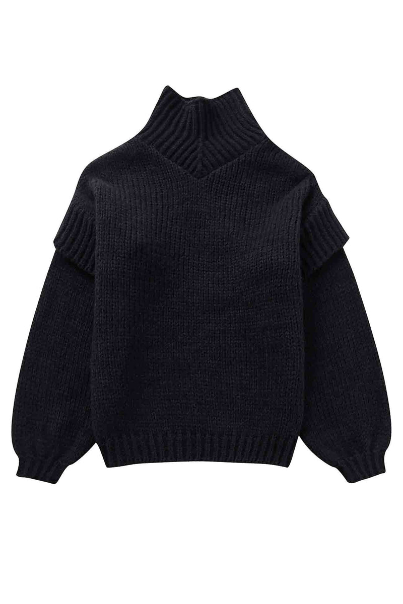 Long Sleeve Cowl Neck Sweater