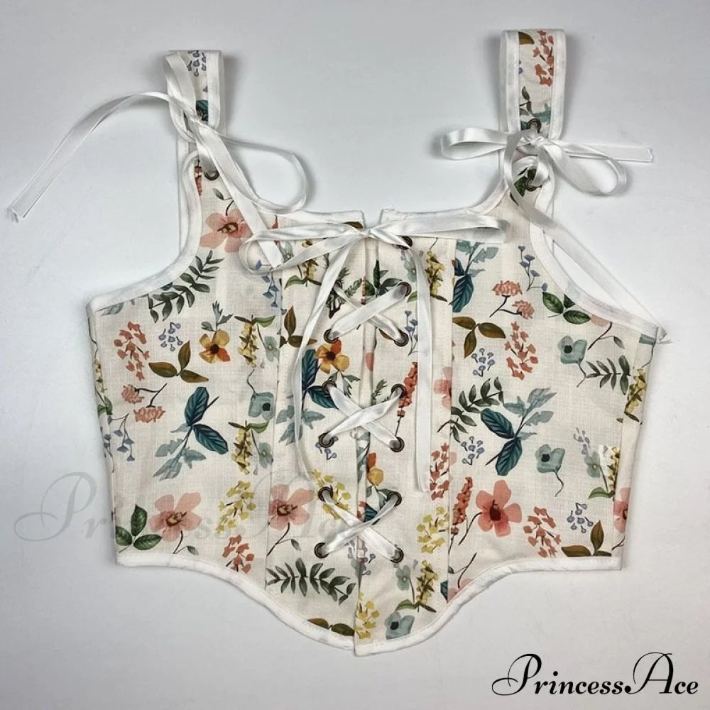 Blouse High Flowered Street Halter Top Design Designer for - Party Corset - Clubwear
