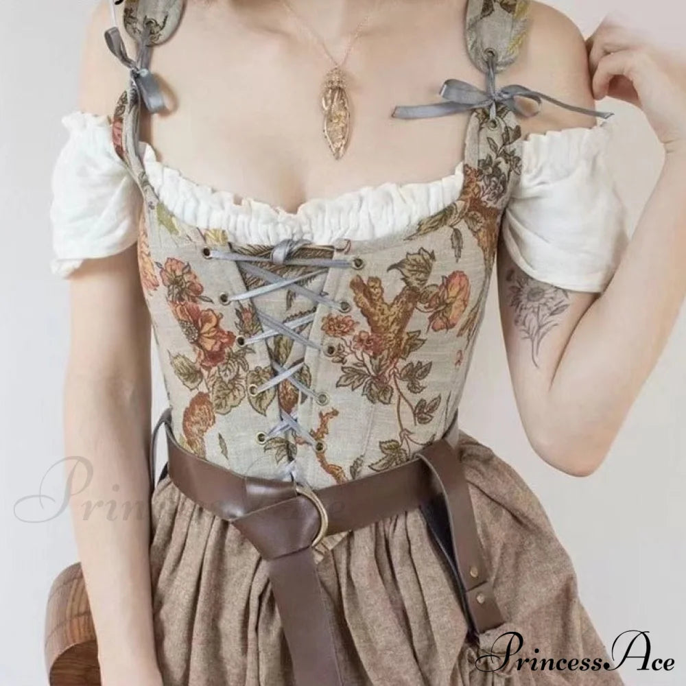 Blouse High Flowered Street Halter Top Design Designer for - Party Corset - Clubwear