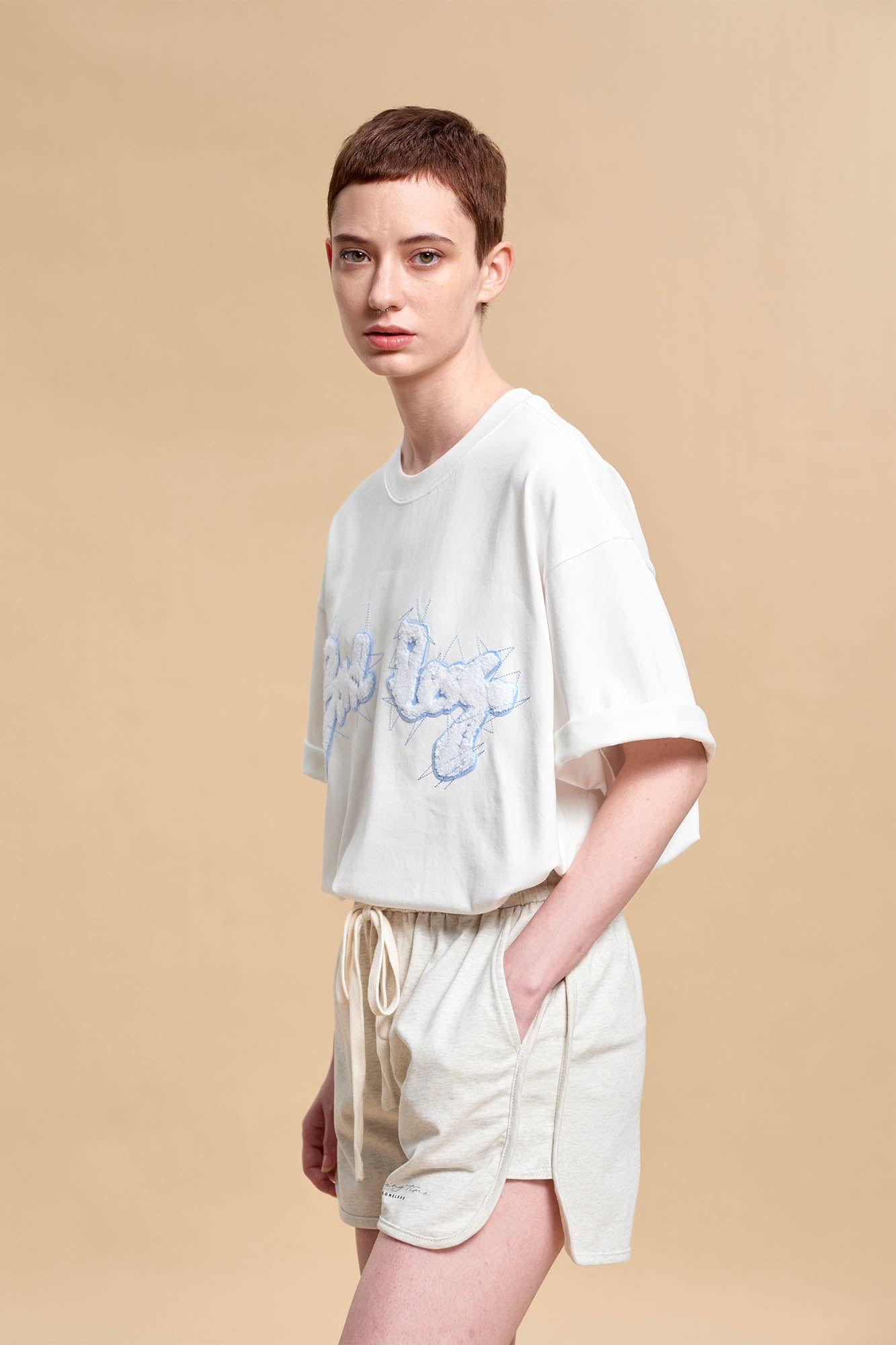 Graffiti Logo Graphic T-shirt