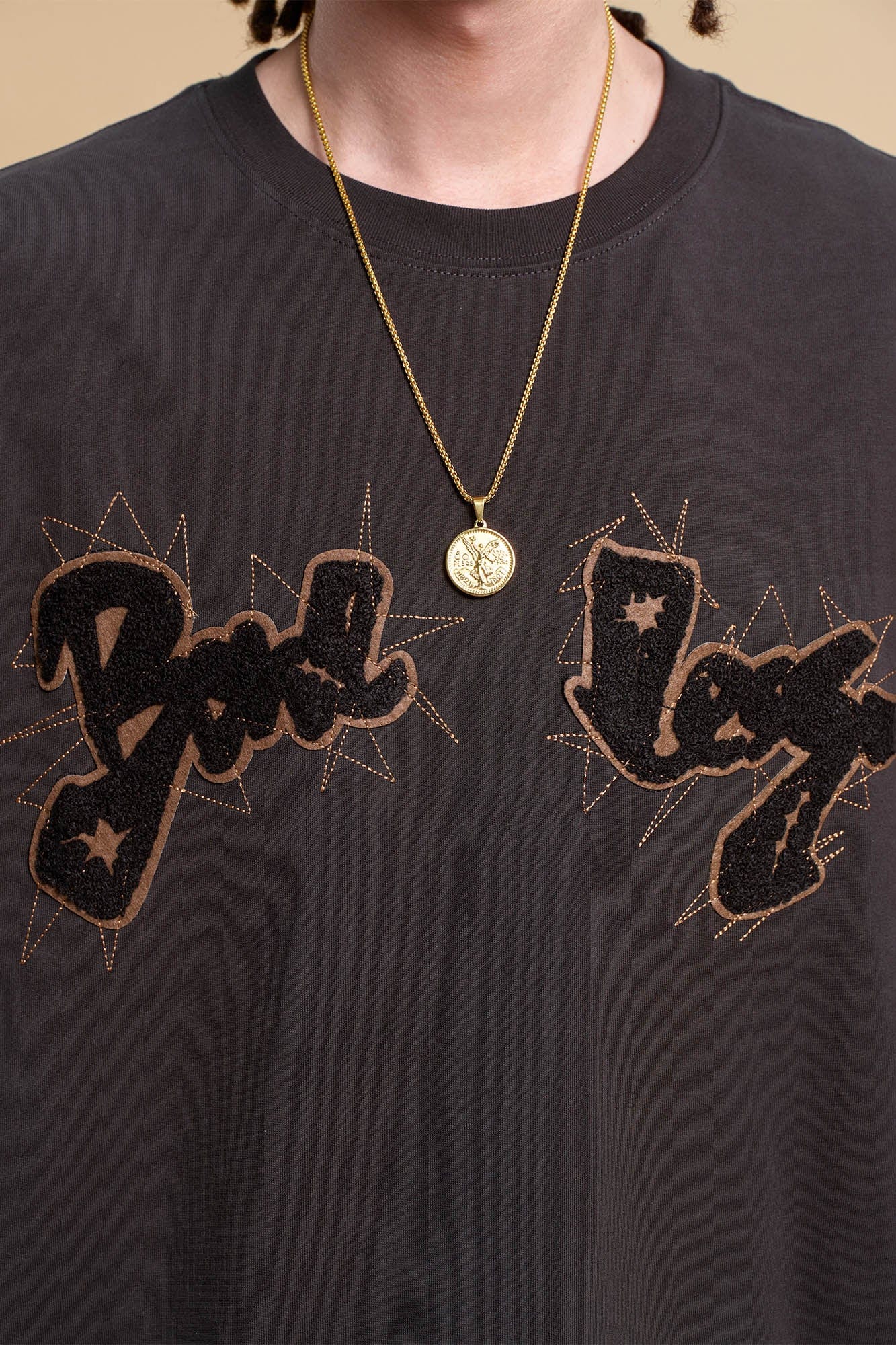 Graffiti Logo Graphic T-shirt