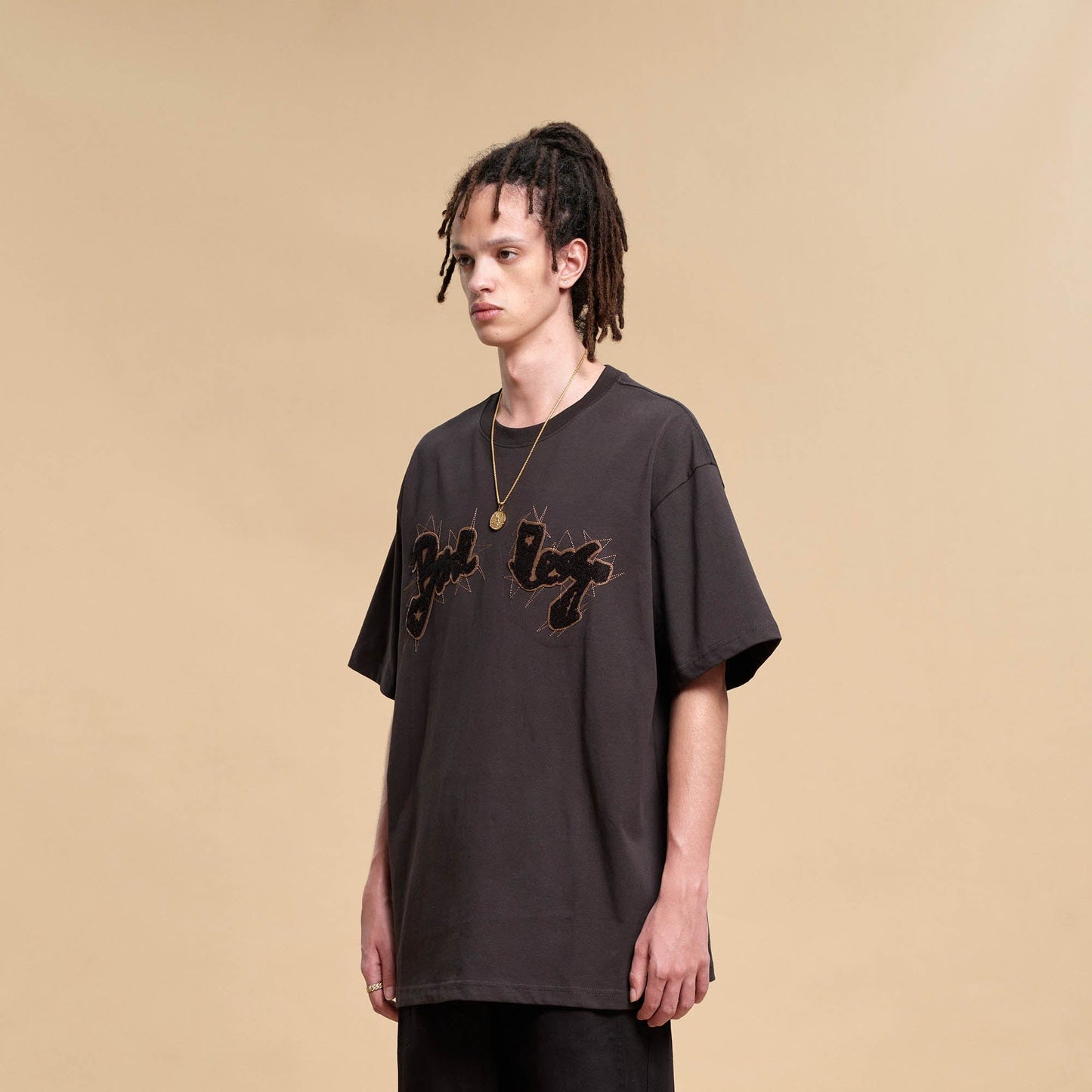 Graffiti Logo Graphic T-shirt