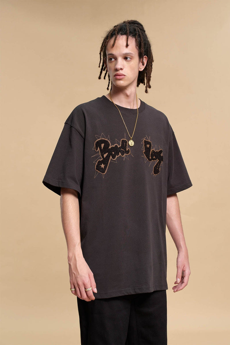 Graffiti Logo Graphic T-shirt